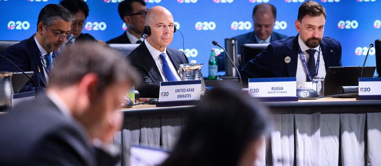 Russischer Minister am G20-Finanzministertreffen: Kontroversen und Kritik