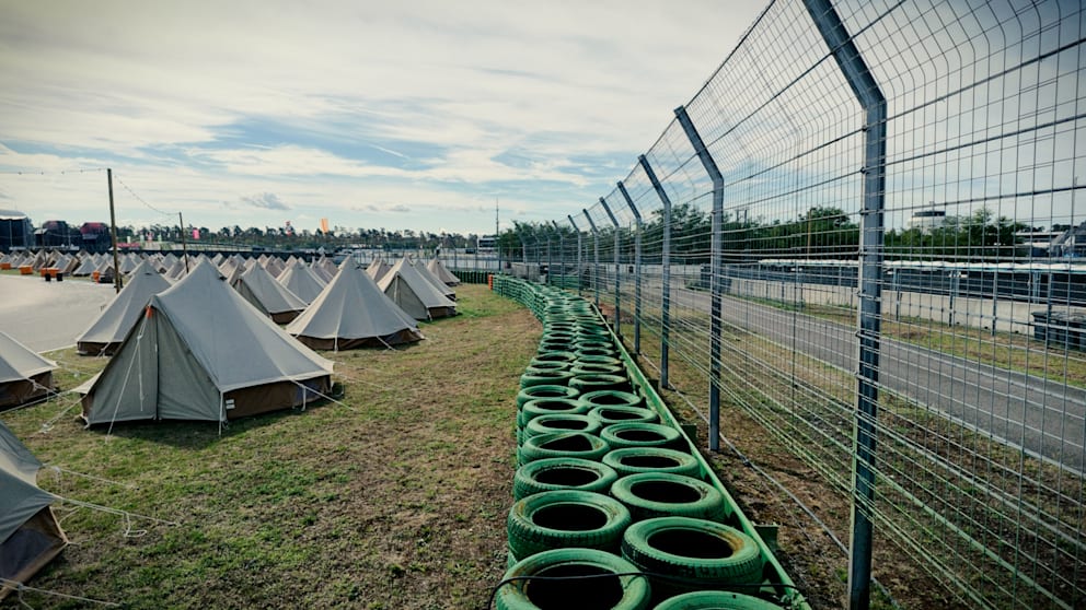 Luxuriöses Camping beim Glücksgefühle-Festival
