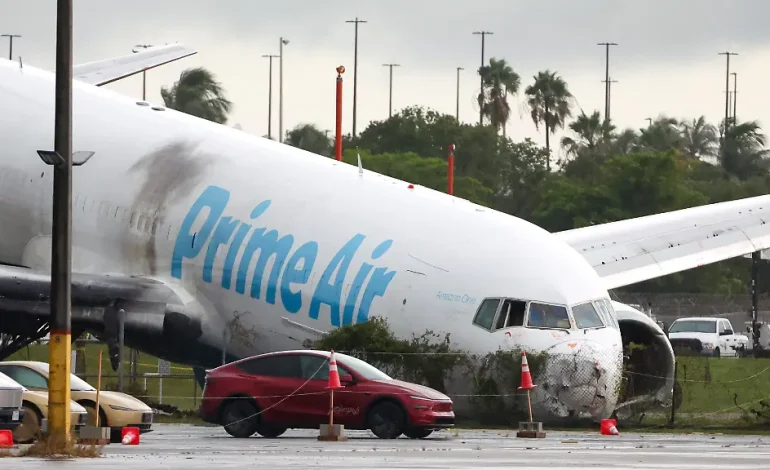 Unfall mit fünf Toten: Flugschreiber von Amazon-Frachtflugzeug sichergestellt