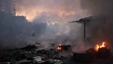 Russlands Fortsetzung der Angriffe auf die Ukraine