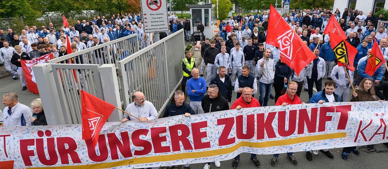 IG Metall ruft zum Aktionstag wegen Autoindustriekrise auf