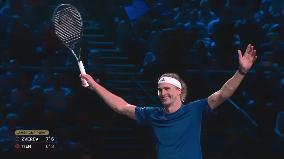 Agassis humorvolle Bemerkungen über Zverev beim Laver Cup