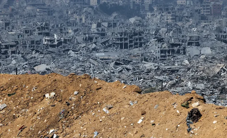 Der Gazastreifen aus der Vogelperspektive im Jahr 2026
