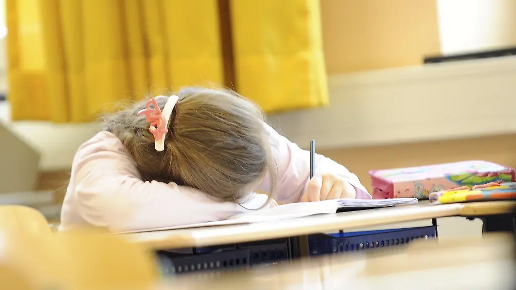 Probleme mit Schlaf und Erschöpfung der Schüler