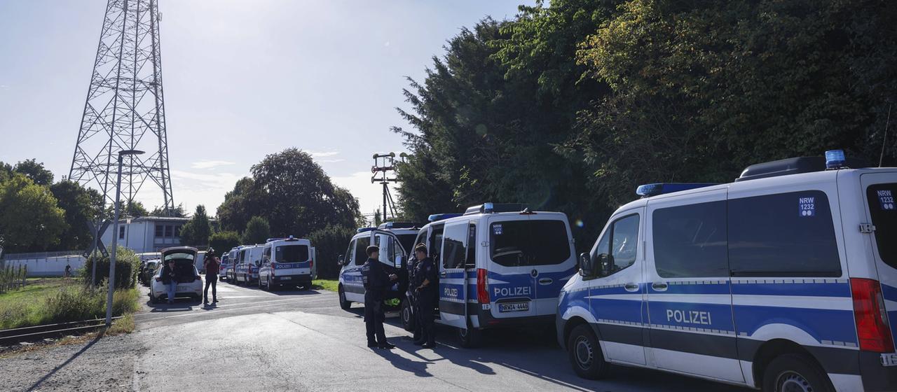 Untersuchungen nach Kurzschluss im Umspannwerk bei Köln