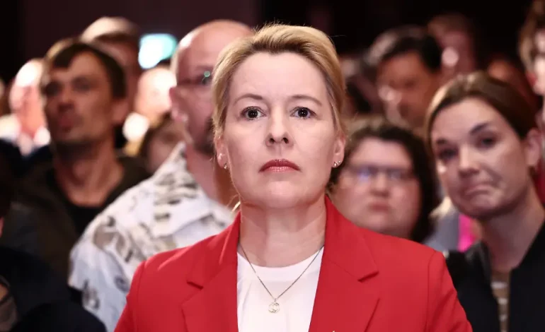 Giffey verfehlt Parlamentssitz bei Berliner Wahl