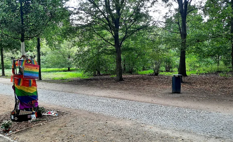Gedenkort im Berliner Tiergarten erneut beschädigt