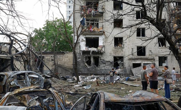 Russlands Luftangriffe auf die Ukraine führen zu vielen Todesfällen