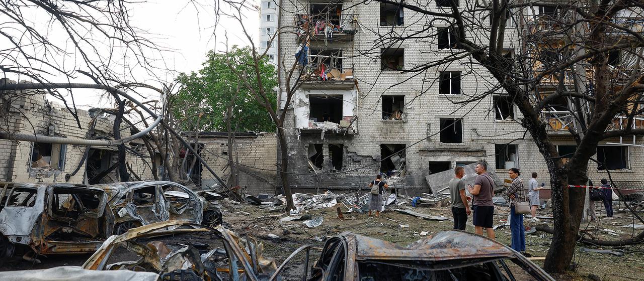 Russlands Luftangriffe auf die Ukraine führen zu vielen Todesfällen
