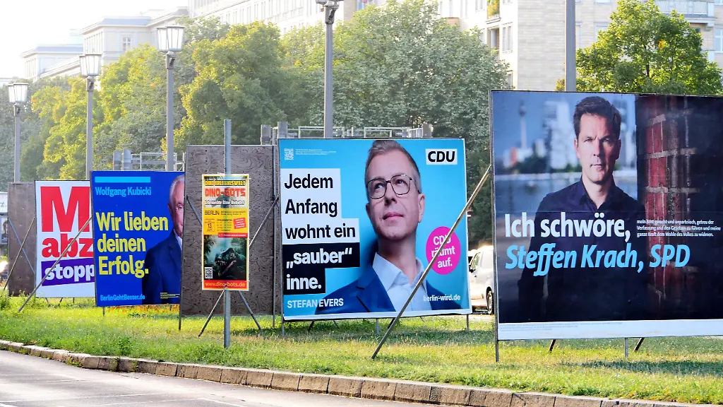 Umfrage: CDU zieht in Berlin wieder an der Linken vorbei