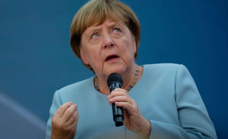 Angela Merkel spricht über KI und Chatbots auf Kölner Digitalkonferenz