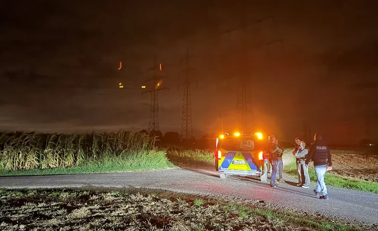 Untersuchung eines verdächtigen Gegenstands am Umspannwerk in Dormagen