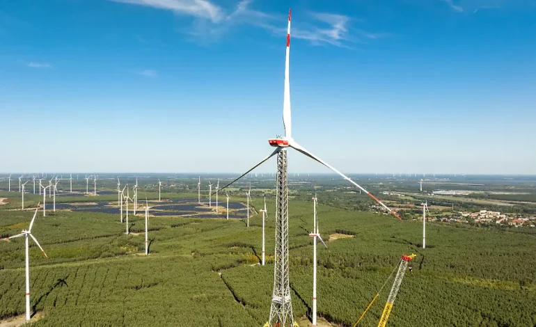 Das höchste Windrad der Welt steht in Brandenburg