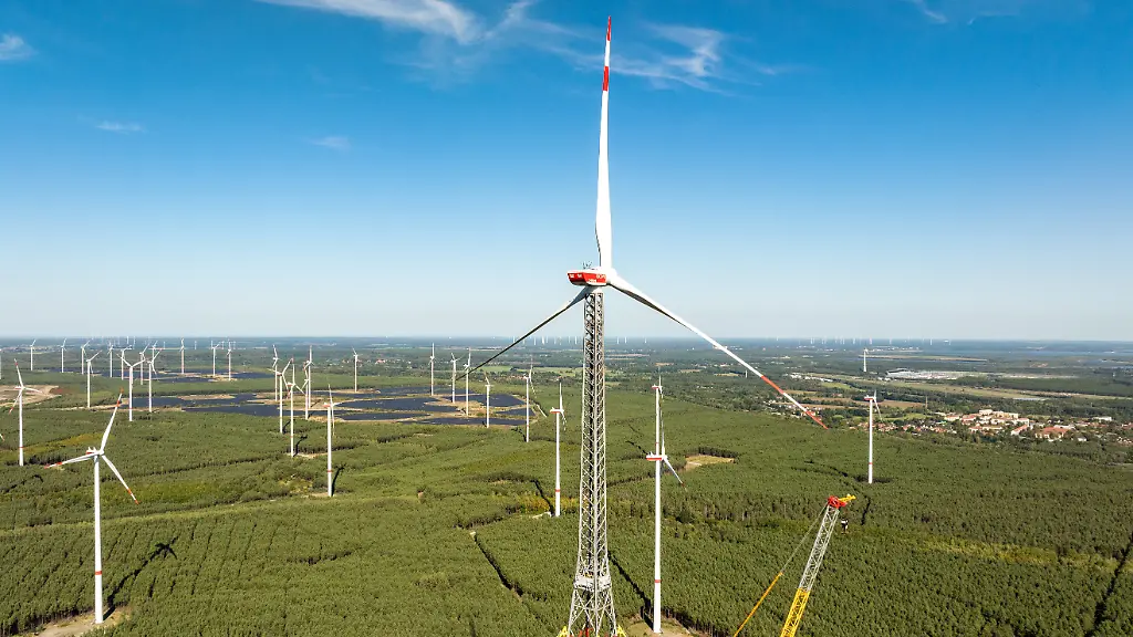 Das höchste Windrad der Welt steht in Brandenburg
