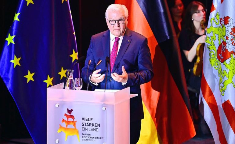 Steinmeier ruft zur Verteidigung der Demokratie auf