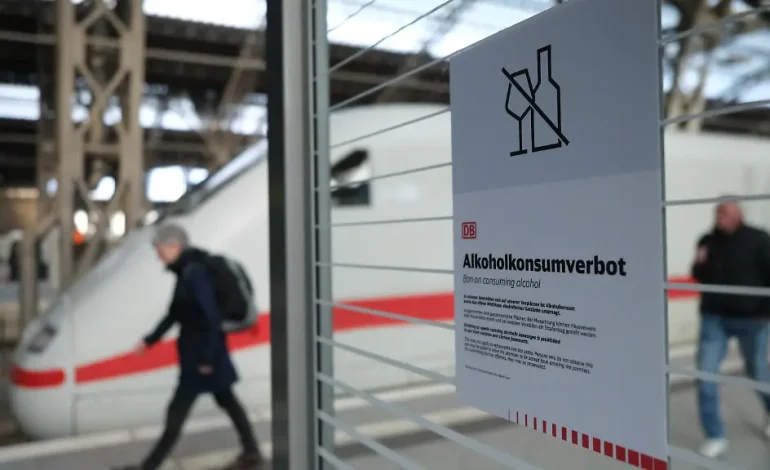 Deutsche Bahn führt bundesweites Alkoholverbot auf Bahnhöfen ein