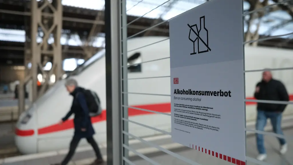 Deutsche Bahn führt bundesweites Alkoholverbot auf Bahnhöfen ein