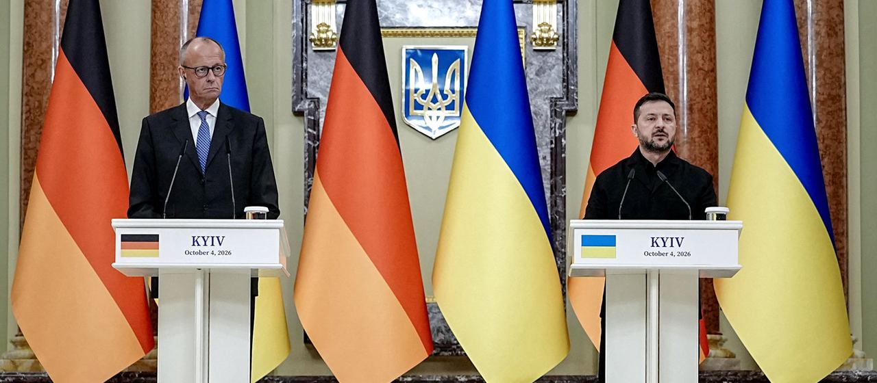 Deutschland verspricht umfangreiche Hilfe für die Ukraine