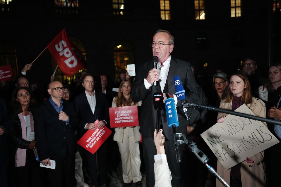 Protest gegen AfD-Wahlsieg in Sachsen-Anhalt