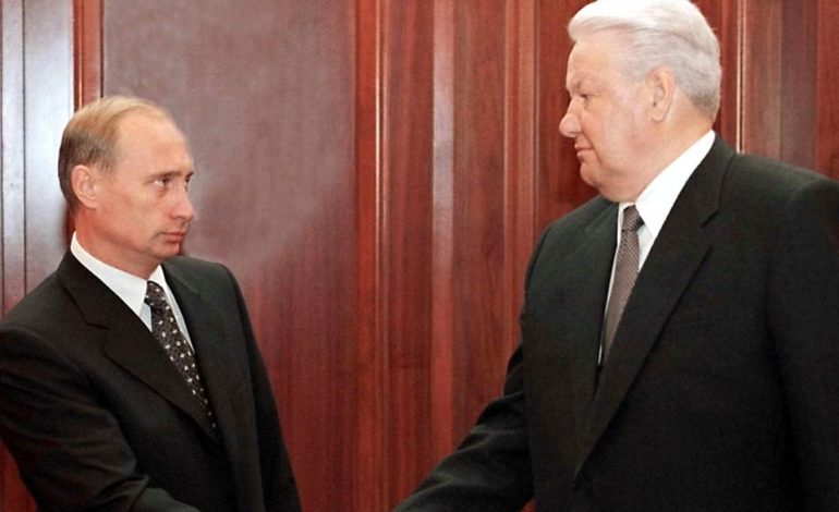 Putin als designierter Ministerpräsident 1999