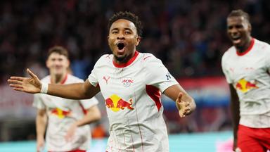 RB Leipzig feiert Kantersieg gegen Eintracht Frankfurt