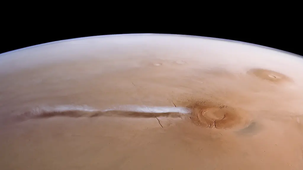 Forscher lösen Rätsel um gigantische Wolke am Arsia Mons auf dem Mars