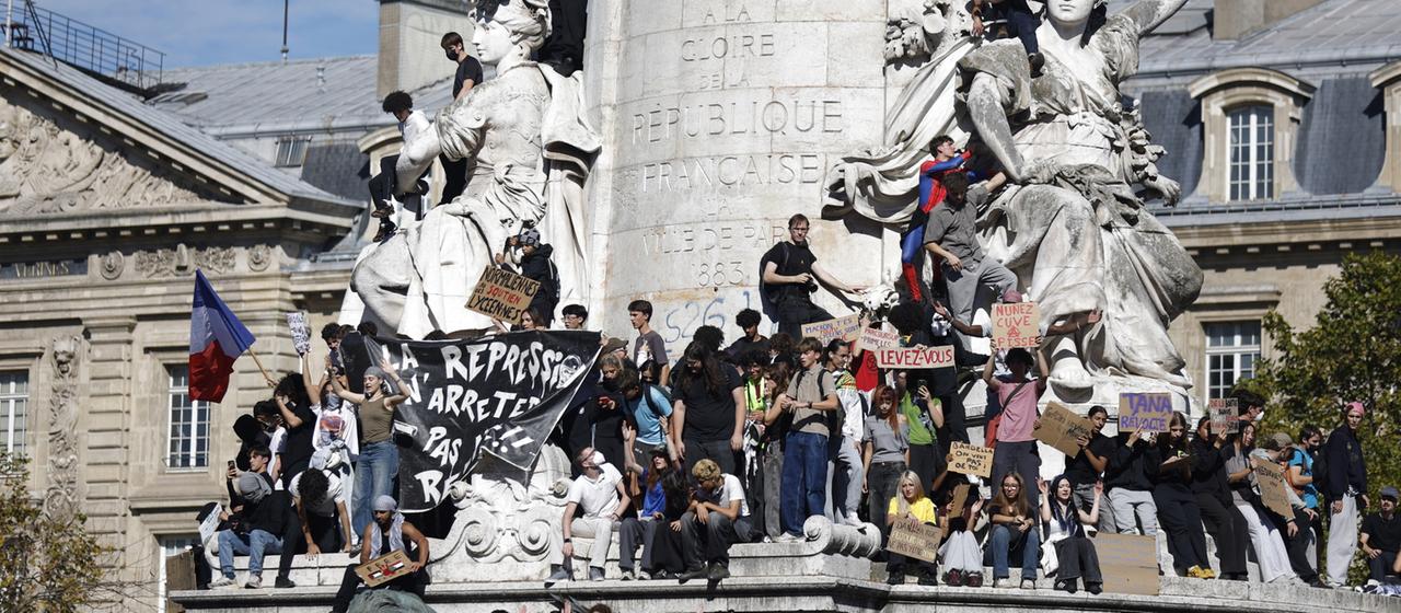 Ausweitung der Schülerproteste in Frankreich