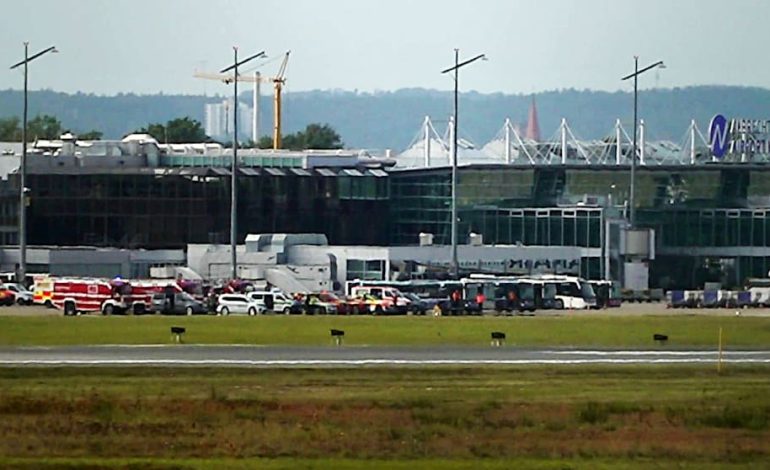 Großeinsatz am Flughafen Nürnberg: Entwarnung nach Notlage