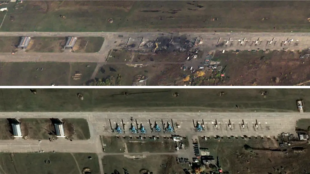 Ukraine greift russischen Militärflugplatz an
